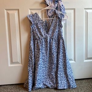 Cute flower baby doll dress